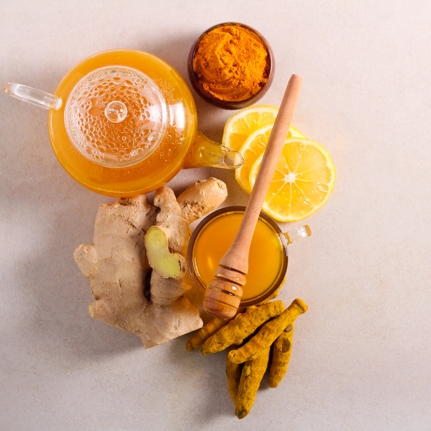 Turmeric Ginger Peach Luxury Wellness Tea - 24ct