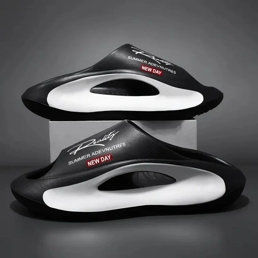 Men's and women's slippers Fashion non-slip couple slippers EVA 2 color 36-45