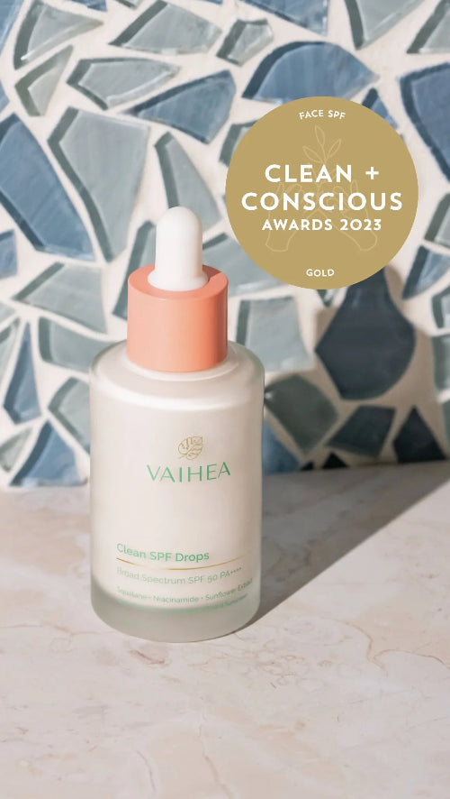 CLEAN SPF DROPS by Vaihea Skincare