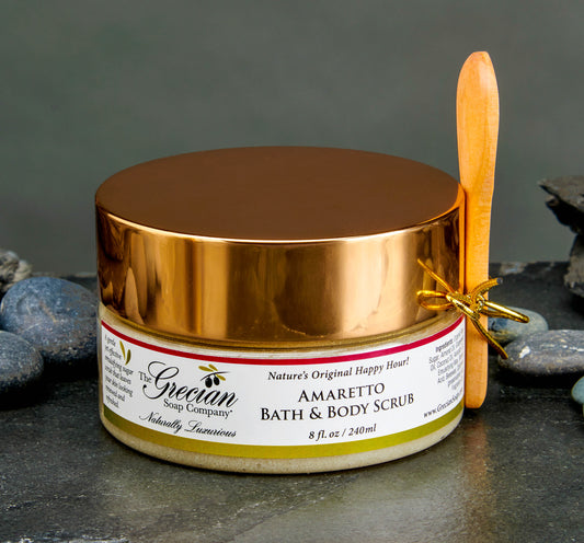 Emulsified Amaretto Sugar Body Scrub-Amaretto