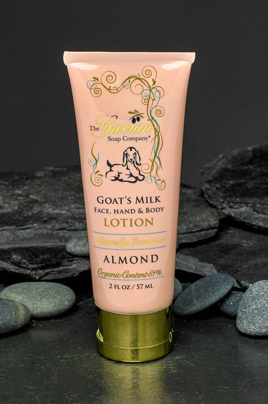 Goat's Milk Lotion Tube-Almond