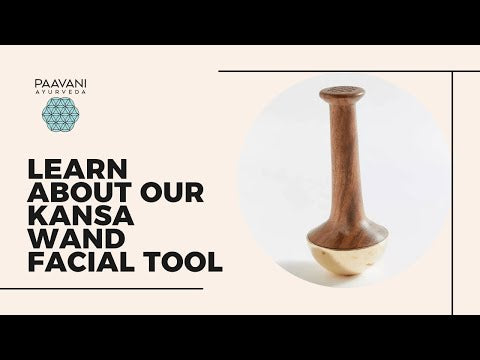 Kansa Wand Facial Tool  | Ayurvedic Skincare Ritual for Radiant Skin