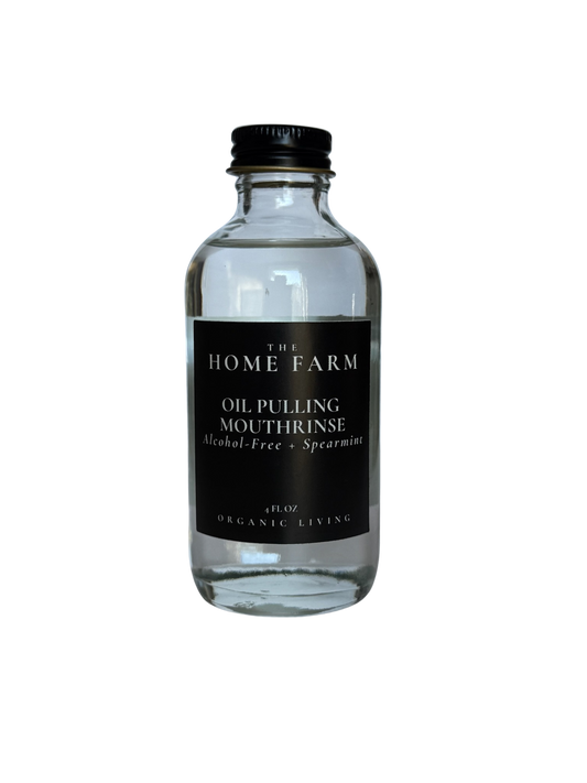 Spearmint Oil Pulling Mouthrinse
